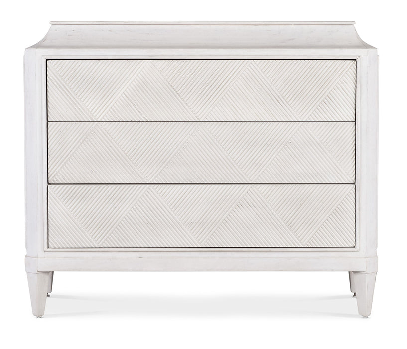 Commerce And Market - Argyle Three-Drawer Chest - White