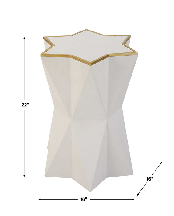 Capella - Accent Table - White