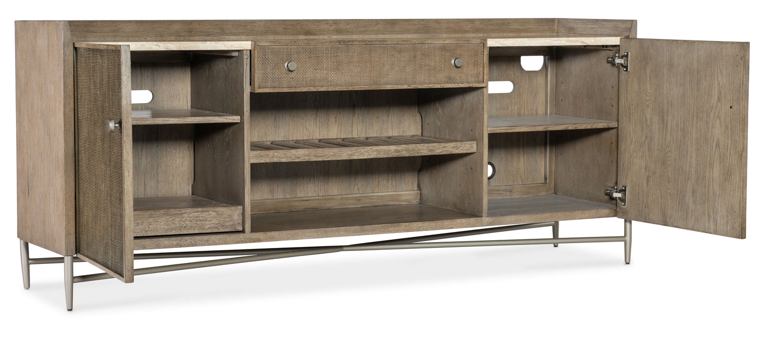 Sonnet - Sonnet Credenza - Dark Gray