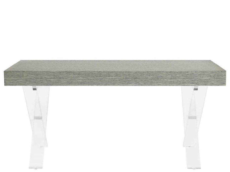 Oasis - Seascape Writing Desk - Gray / White