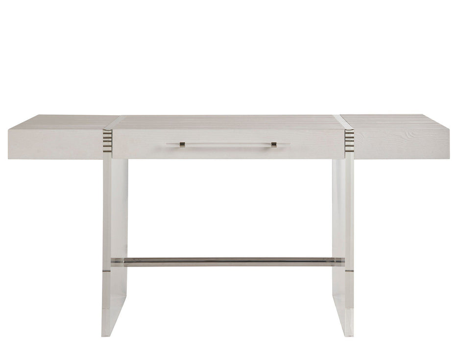 Weekender Coastal Living Home - Cabo Writing Desk - Pearl Silver