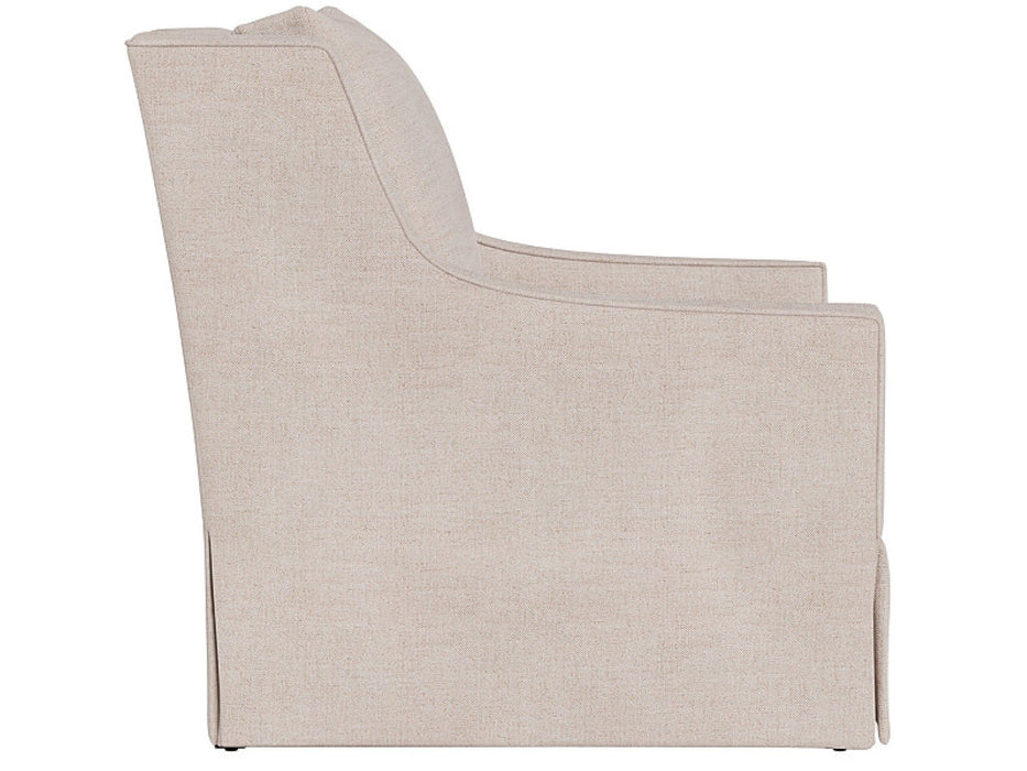Hudson - Skirted Chair, Special Order - Beige