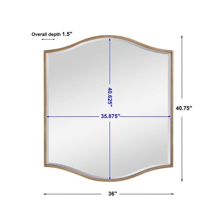 Cerise - Mirror - Gold