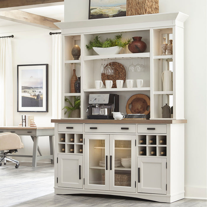 Americana Modern Dining - Buffet Server With Quartz Insert
