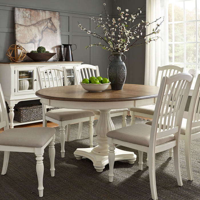 Cumberland Creek - Pedestal Table Set