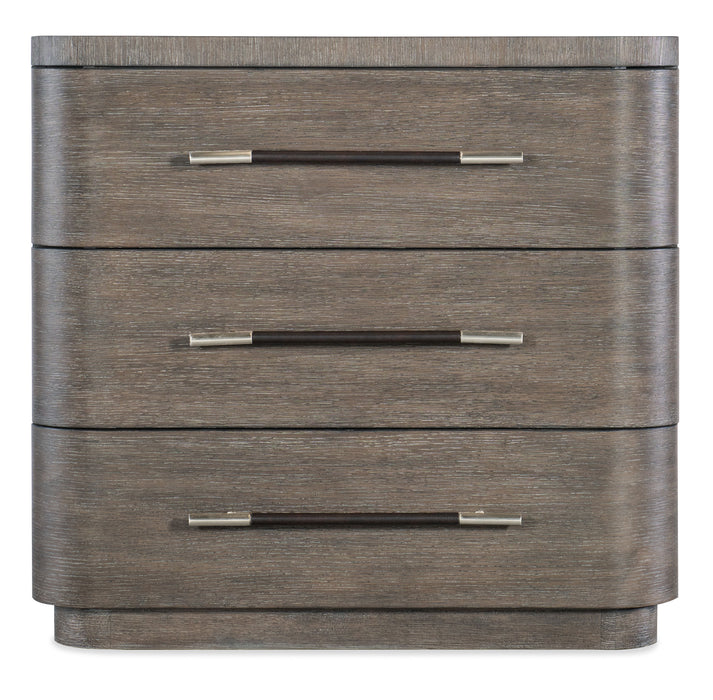 Modern Mood - Three Drawer Nightstand