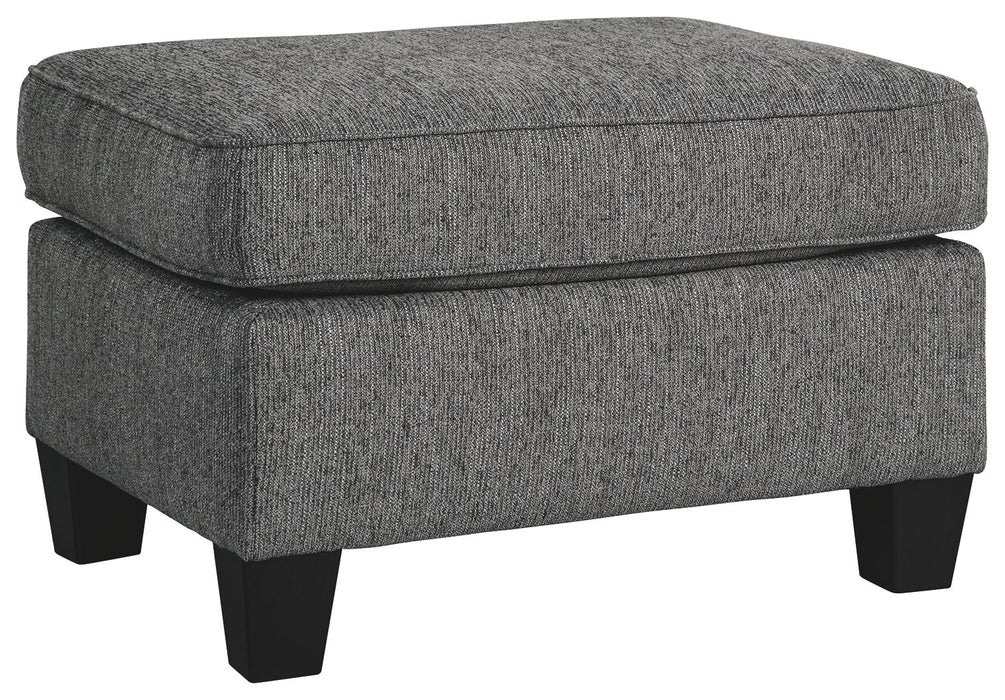 Agleno - Charcoal - Ottoman