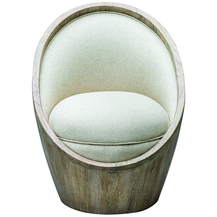 Noemi - Morden Accent Chair - White