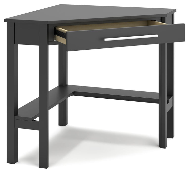 Otaska - Black - Home Office Corner Desk