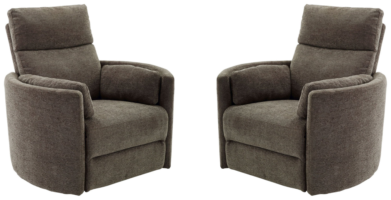 Radius - Power Swivel Glider Recliner (Set of 2)