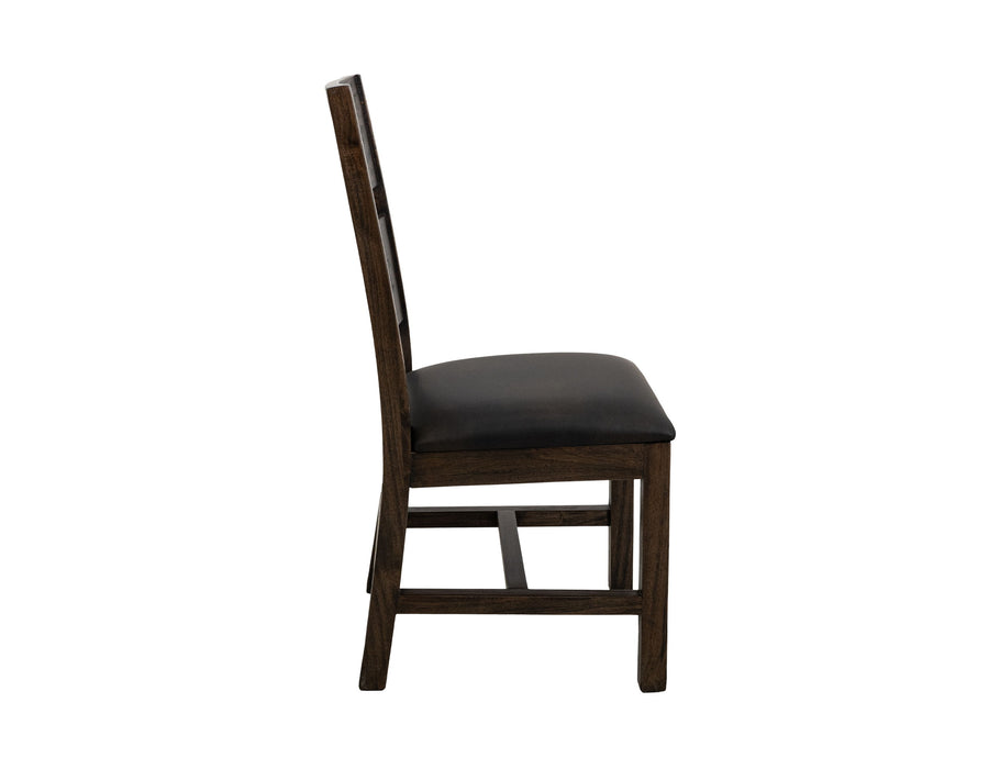 Teak - Chair (Set of 2) - Oil Black