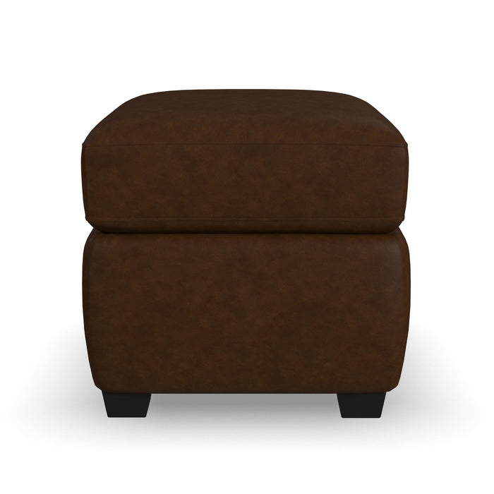 Hudson - Ottoman For Living Room - Dark Brown