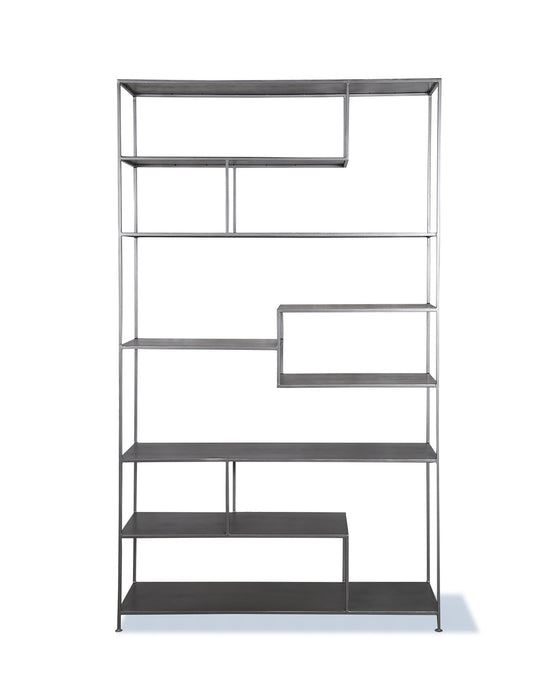 Crossings Serengeti - Bookcase - Sandblasted Fossil Grey