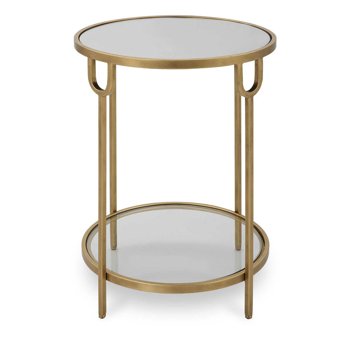 Side Table - Antique Gold