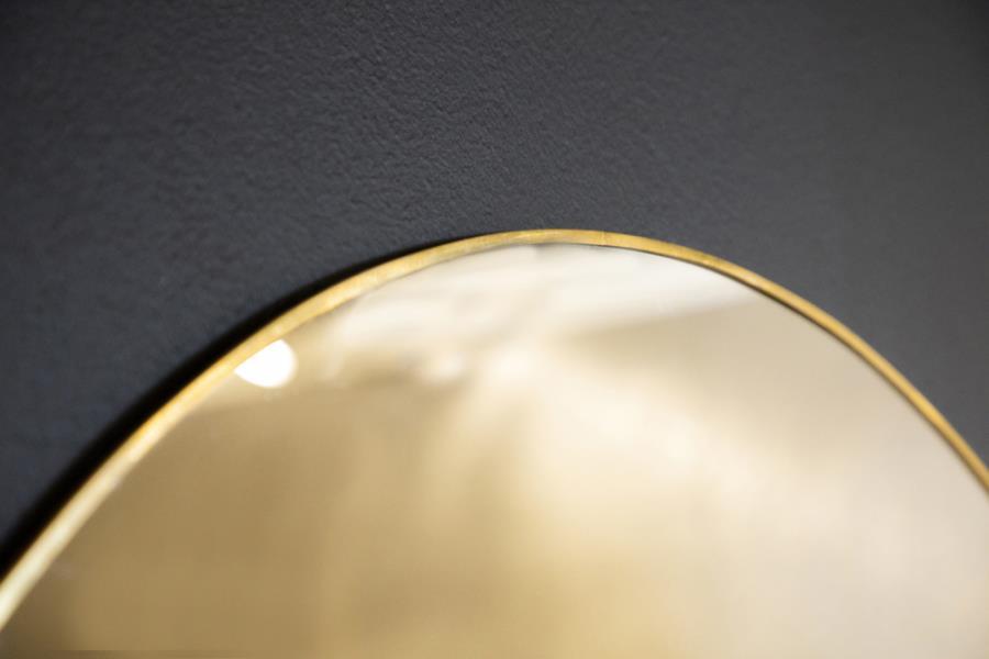 Hermione - Round Wall Mirror - Gold