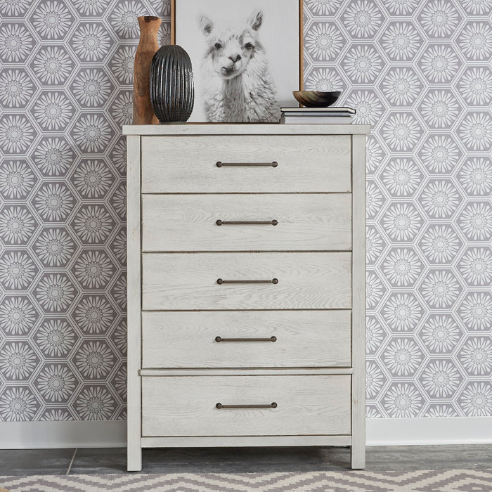 Modern Farmhouse - Platform Bed, Dresser & Mirror