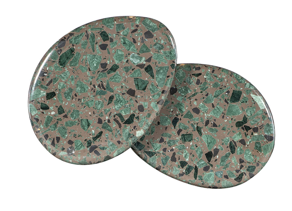 Commerce And Market - Antares End Table - Green