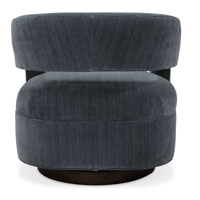 Max - Swivel Chair - Wood Base