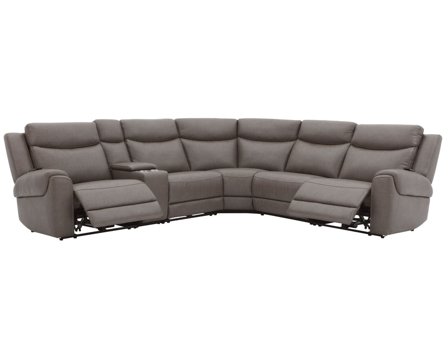 Momentum - Modular Power Reclining Sectional With Power Adjustable Headrests