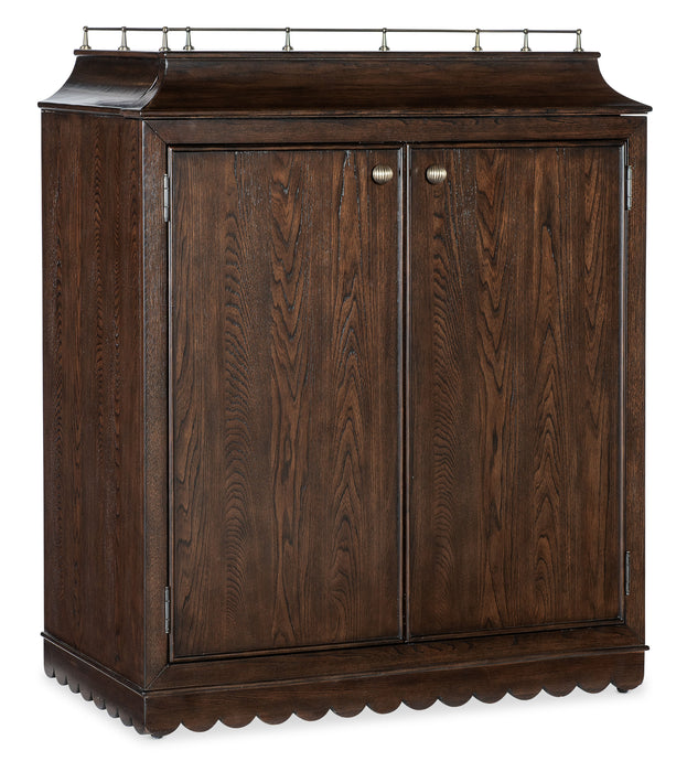 Commerce And Market - Dukes Bar Cabinet - Dark Brown