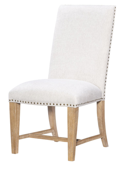 Torrance - Upholstered Side Chair (Set of 2) - Aged Driftwood