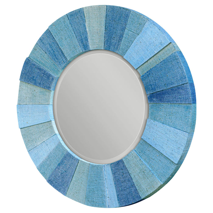 Isle - Round Mirror - Aqua