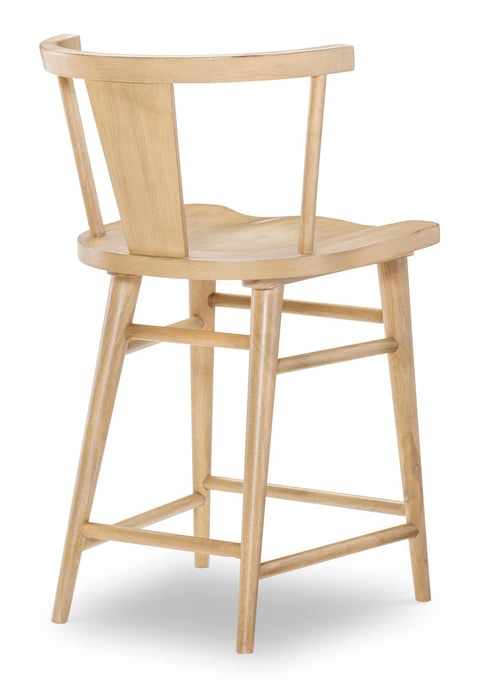 XXX's And OOO's - Counter Height Splat Back Chair (Set of 2)