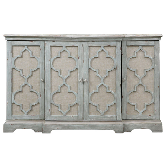 Sophie - 4 Door Cabinet - Grey