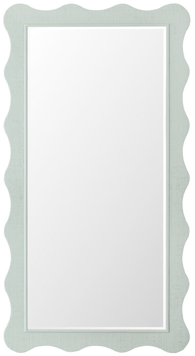 Commerce And Market - Waverly Leaner Mirror - Blue