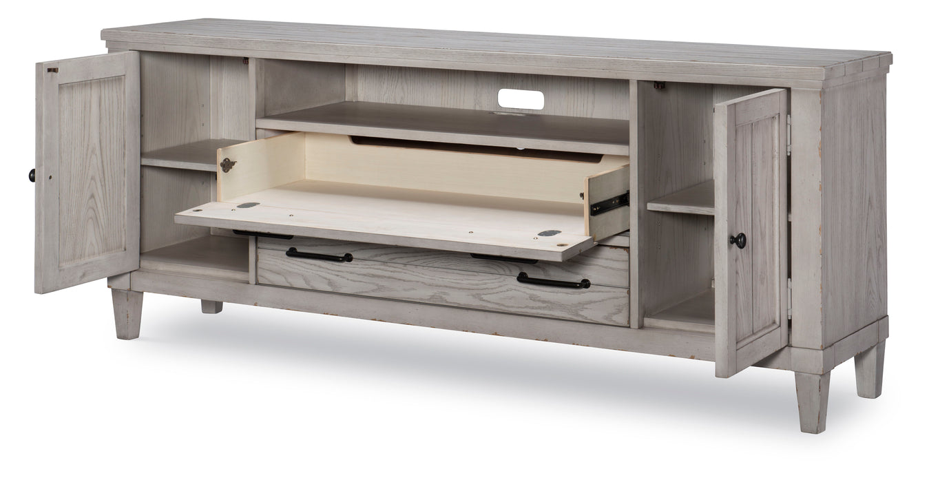 Belhaven - Entertainment Console - Pearl Silver