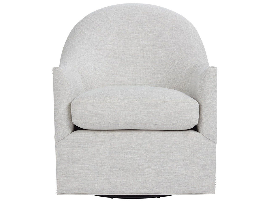 Roscoe - Swivel Chair, Special Order - Pearl Silver