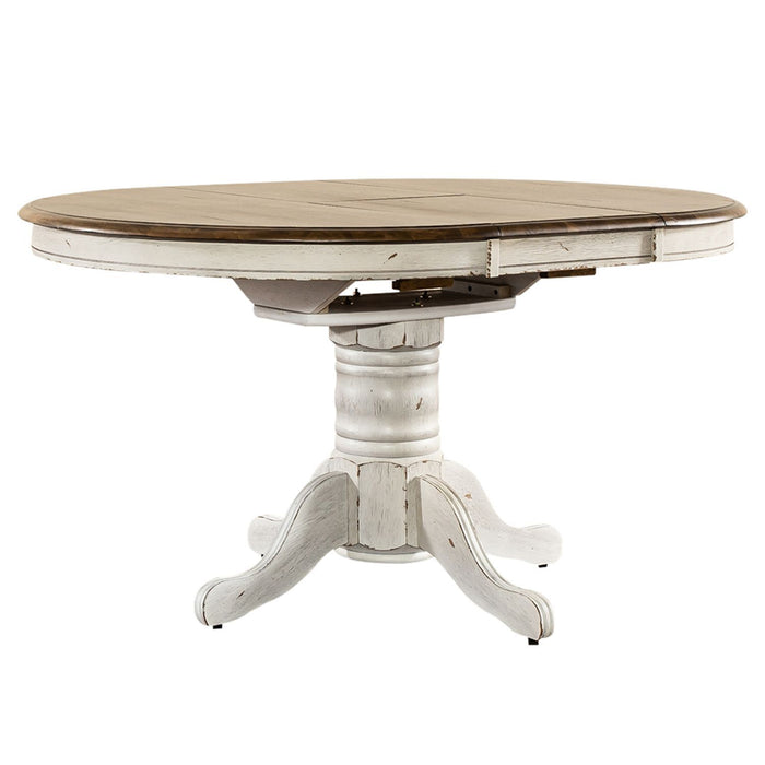 Carolina Crossing - Pedestal Table