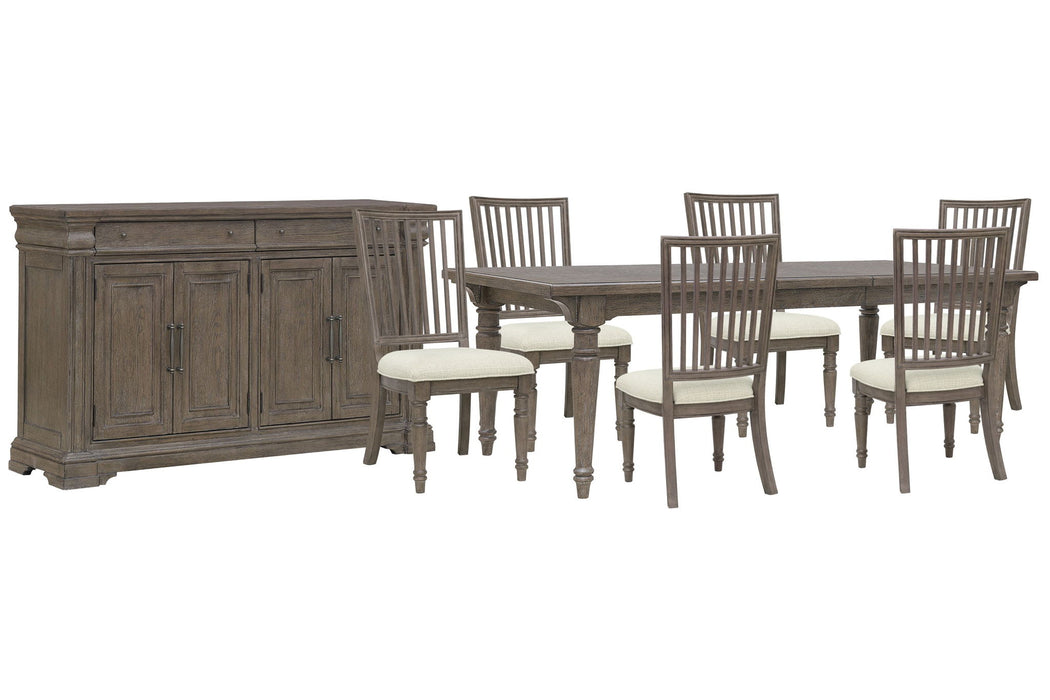 Madison Ridge - Extendable Leg Dining Table Set