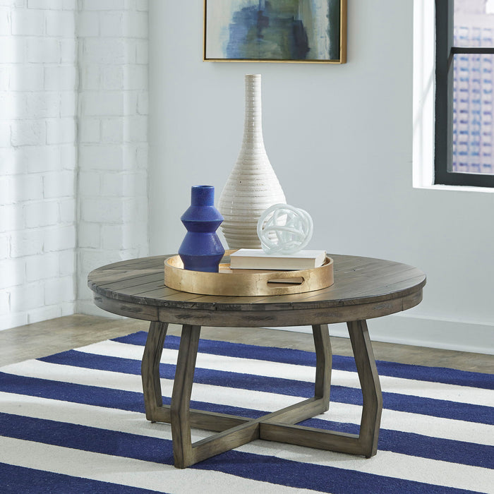 Hayden Way - Cocktail Table - Washed Gray