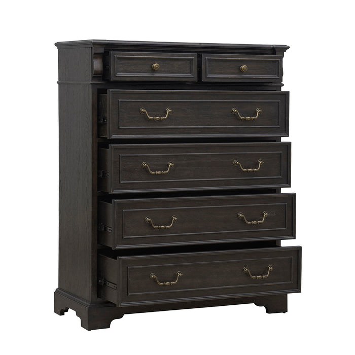Hickory Creek - 6 Drawer Chest - Brown