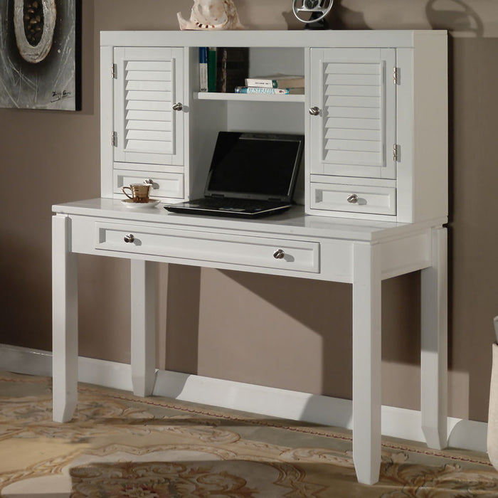 Boca - Desk With Hutch - Cottage White