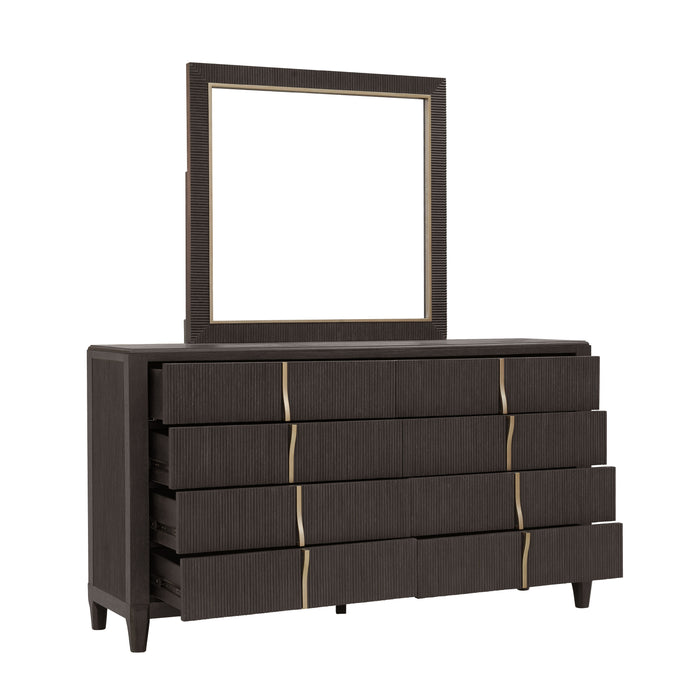 West End Loft - 8-Drawer Dresser - Brown