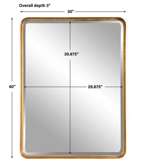 Crofton - Large Mirror - Gold