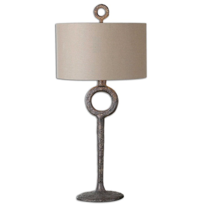 Ferro - Cast Iron Table Lamp - Dark Brown