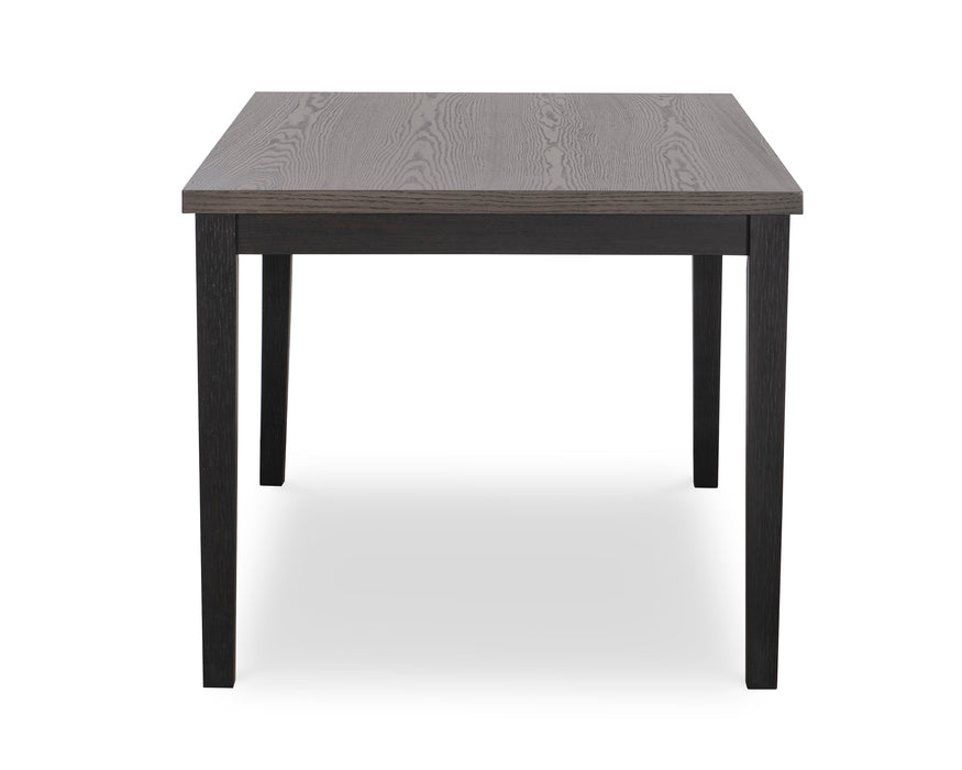 Ansel - Dining Table - Black and Gray