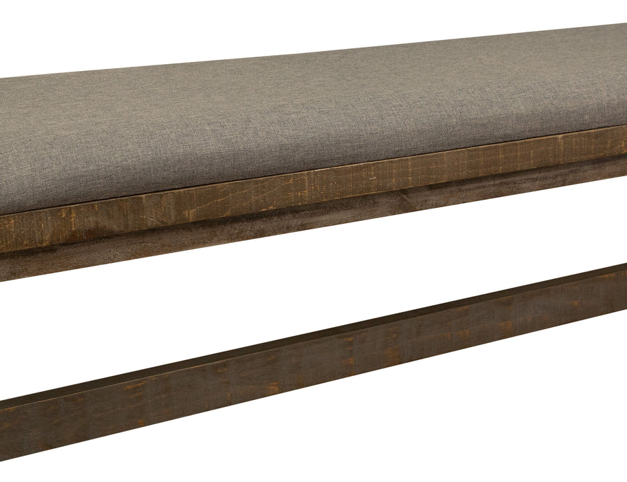 Loft Brown - Bench - Two Tone Gray / Brown