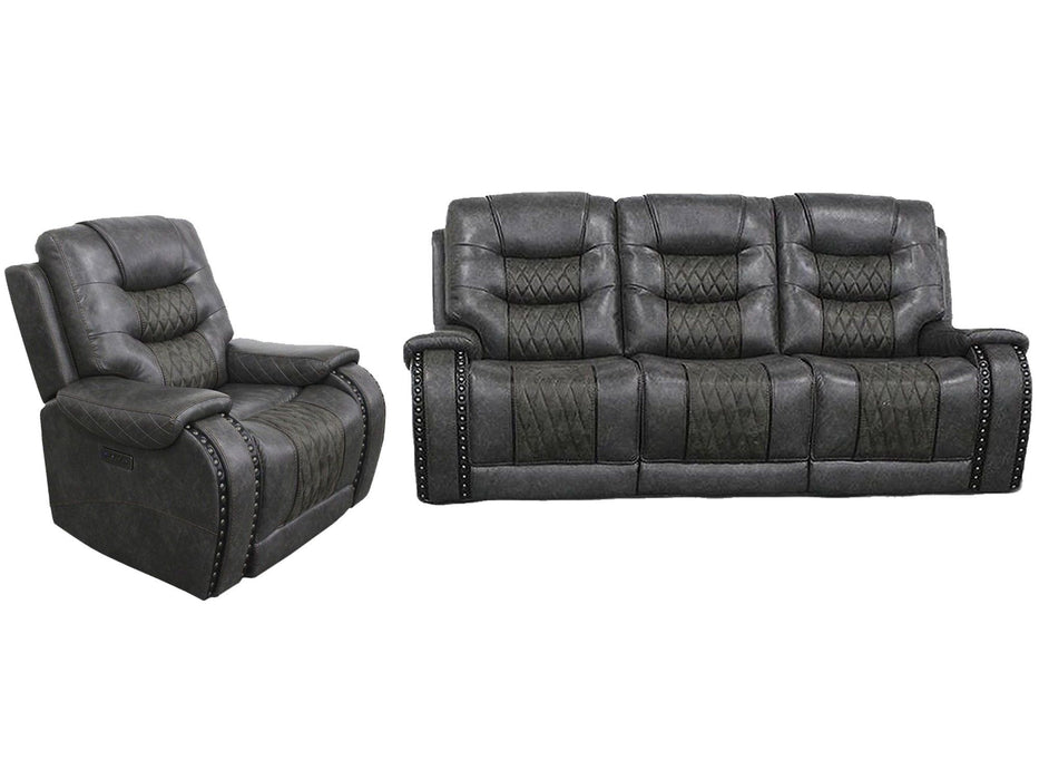 Outlaw - Power Reclining Sofa And Recliner - Stallion