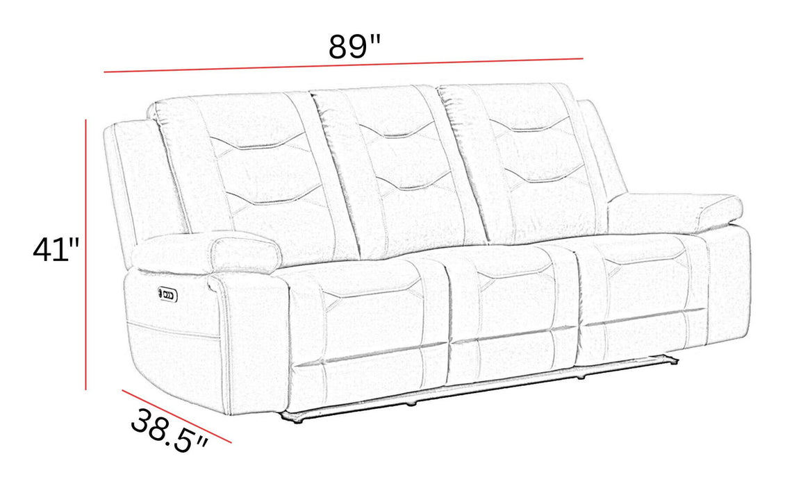 Caldwell - Power Reclining Sofa Set