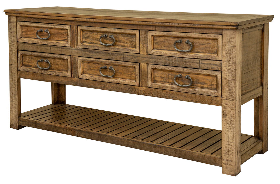 Montana - Sofa Table - Two Tone Light Brown