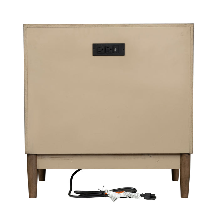 Verona - Nightstand - Dark Brown
