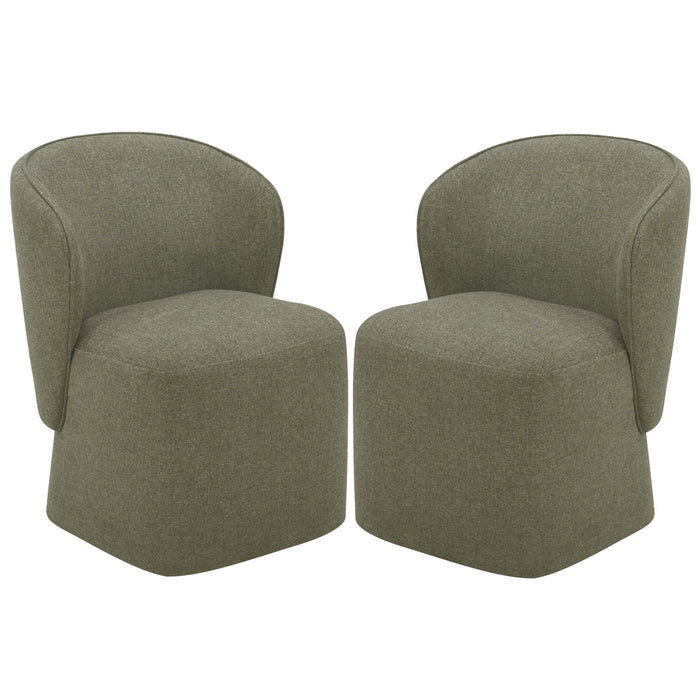 Bongo - Dining Chair (Set of 2) - Quartermaster Sage Green