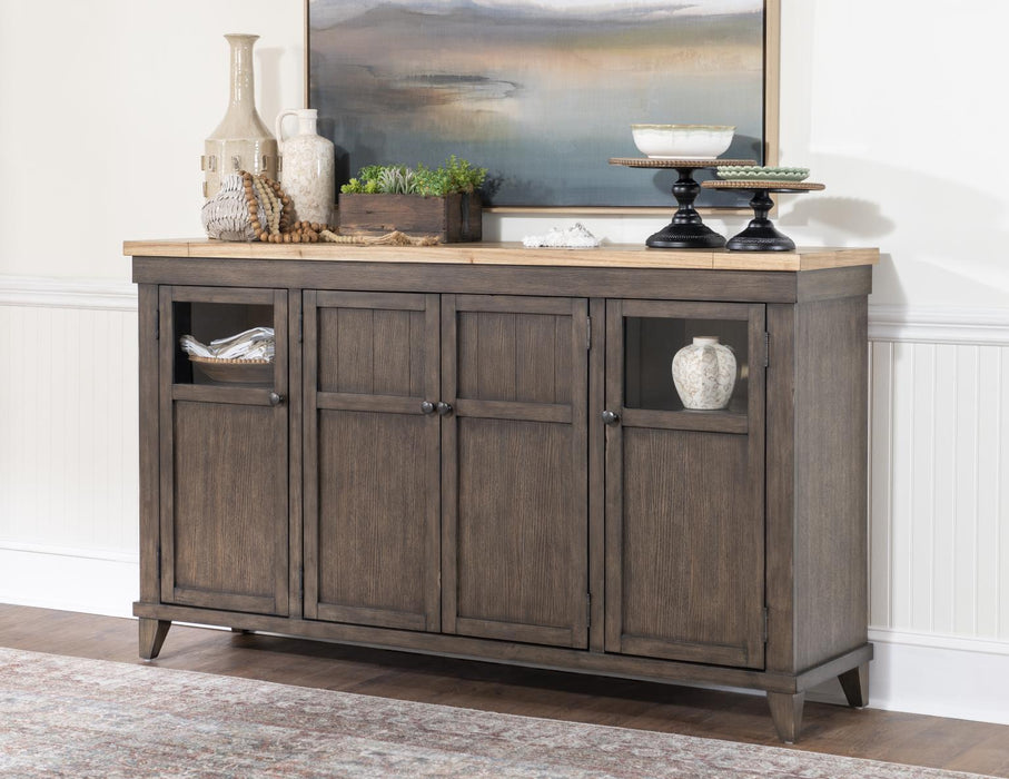 XXX's And OOO's - Credenza - Two Tone