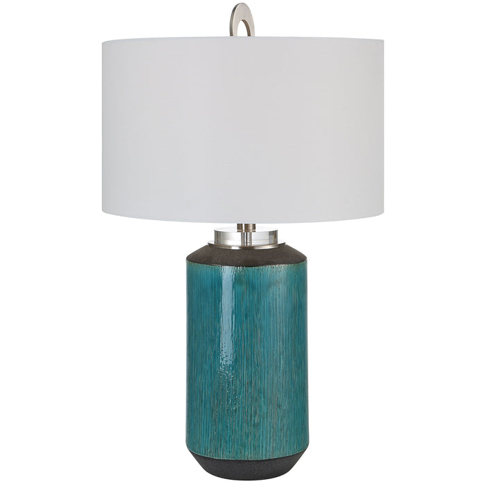 Maui - Aqua Blue Table Lamp