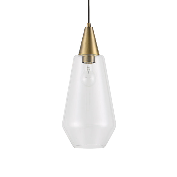 Eichler - 1 Light Mini Pendant - Antique Brass