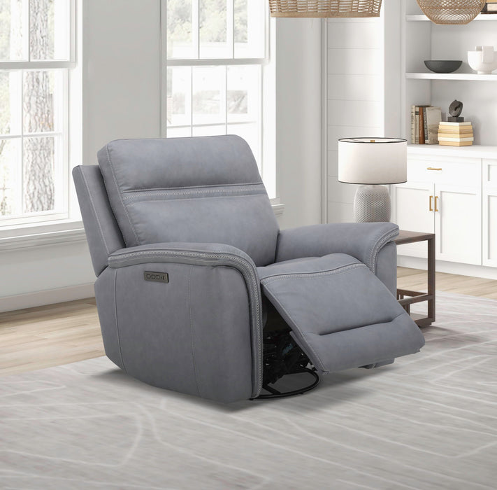 Cooper - Sg Recliner P3 - Bleu Gray